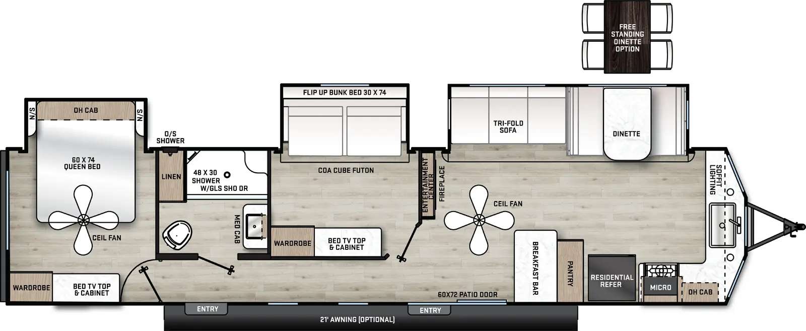 Aurora 39MBTS Floorplan